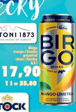 Jip Birgo mango / limetka grapefruit citron/limetka 0,5l nabídka