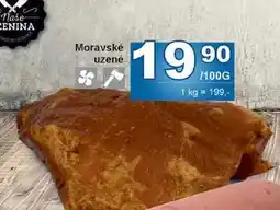 Jip Moravské uzené 100g nabídka