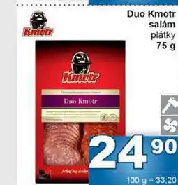 Jip Duo Kmotr salám plátky 75 g nabídka