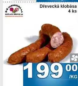 Jip Dřevecká klobása 4 ks nabídka