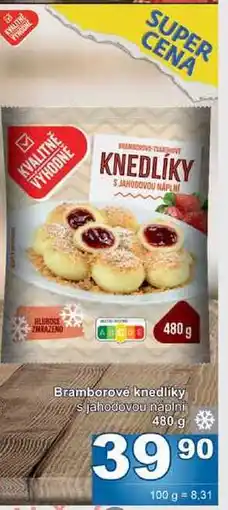 Jip Bramborové knedlíky s jahodovou náplní 480 g nabídka