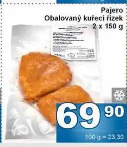 Jip Pajero Obalovaný kuřecí řízek 2 x 150 g nabídka