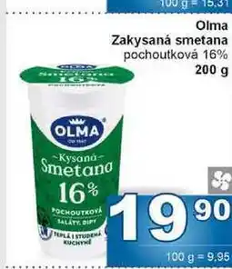 Jip Olma Zakysaná smetana pochoutková 16% 200 g nabídka
