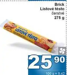 Jip Brick Listové těsto čerstvé 275 g nabídka