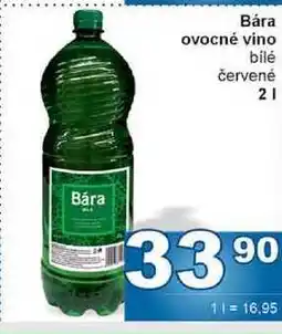 Jip Bára ovocné vino bílé červené 2l nabídka