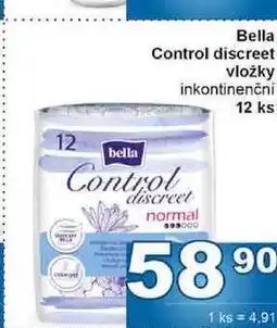 Jip Bella Control discreet vložky inkontinenčni 12 ks nabídka