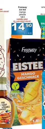 Jip Freeway ice tea mango jahoda 1,5l nabídka
