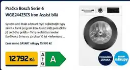 Datart Pračka Bosch Serie 6 WGG244Z5CS Iron Assist bílá nabídka