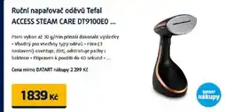 Datart Ruční napařovač oděvů Tefal ACCESS STEAM CARE DT9100E0 nabídka