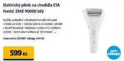 Datart Elektrický pilník na chodidla ETA Fenité 3348 90000 bílý nabídka