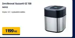 Datart Zmrzlinovač Guzzanti GZ 158 nerez nabídka