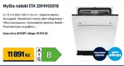 Datart Myčka nádobí ETA 339490001B nabídka