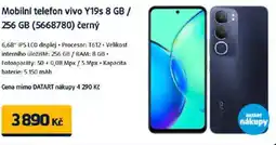 Datart Mobilní telefon vivo Y19s 8 GB / 256 GB (5668780) černý nabídka