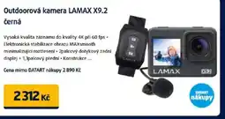 Datart Outdoorová kamera LAMAX X9.2 černá nabídka