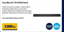 Datart Soundbar JVC TH-E534B černý nabídka