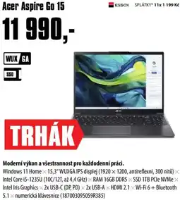 COMFOR Acer Aspire Go 15 nabídka