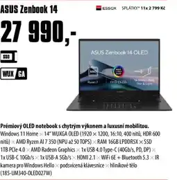 COMFOR ASUS Zenbook 14 nabídka