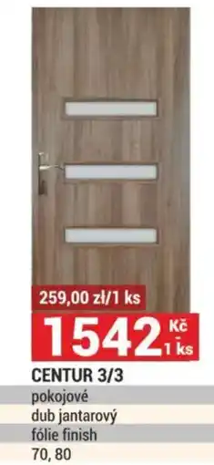 Merkury Market CENTUR 3/3 pokojové dub jantarový fólie finish 70,80 nabídka