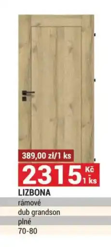 Merkury Market LIZBONA rámové dub grandson plné nabídka