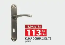 Merkury Market KLIKA DONNA 2 KL.72 patina nabídka