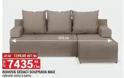 Merkury Market Rohová sedací souprava max nabídka