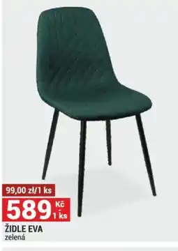 Merkury Market Židle eva zelená nabídka