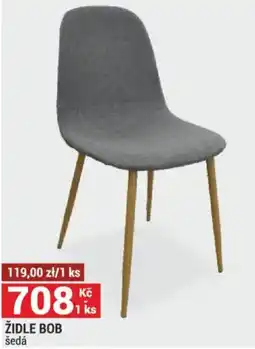 Merkury Market Židle bob šedá nabídka