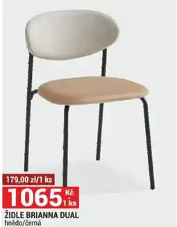 Merkury Market Židle brianna dual hnědo/černá nabídka