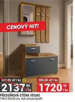Merkury Market Předsíňová stěna vegas nabídka