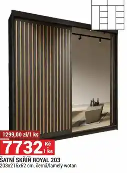 Merkury Market Šatní skříň royal nabídka