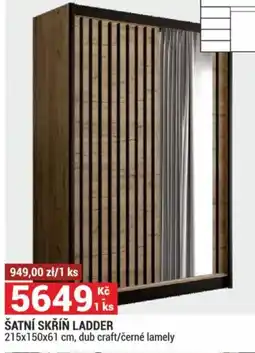 Merkury Market Šatní skříň ladder nabídka