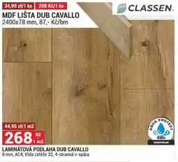 Merkury Market Laminátová podlaha dub cavallo nabídka