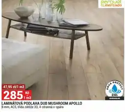 Merkury Market Laminátová podlaha dub mushroom apollo nabídka