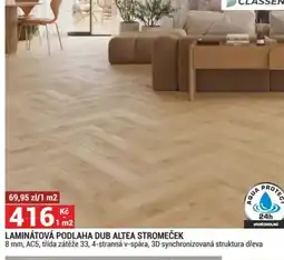 Merkury Market Laminátová podlaha dub altea stromeček nabídka