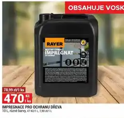 Merkury Market Impregnace pro ochranu dřeva nabídka