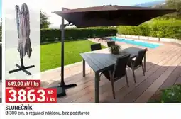 Merkury Market SLUNEČNÍK 0300 cm, s regulací náklonu, bez podstavce nabídka