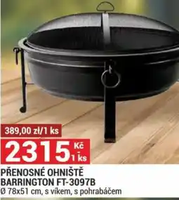 Merkury Market Přenosné ohniště barrington ft-3097b nabídka