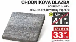 Merkury Market Chodníková dlažba loupaný kámen nabídka