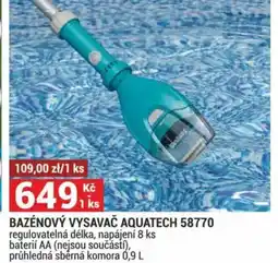 Merkury Market Bazénový vysavač aquatech 58770 nabídka