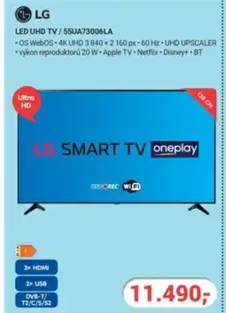 Planeo Elektro LG Led UHD TV/55UA73006LA nabídka