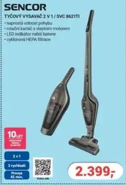 Planeo Elektro SENCOR Tyčový vysavač 2 v 1/svc 8621TI nabídka