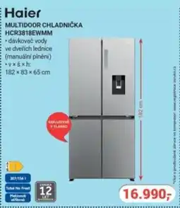 Planeo Elektro HAIER Multidoor chladnička HCR3818EWMM nabídka