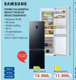 Planeo Elektro SAMSUNG Kombi chladnička RB34C775CB1/EF RB34C705DWW/EF nabídka