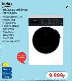 Planeo Elektro BEKO Pračka se sušičkou HTE7716WBC nabídka