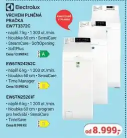 Planeo Elektro ELECTROLUX Vrchem plněná pračka EW7T3372C nabídka