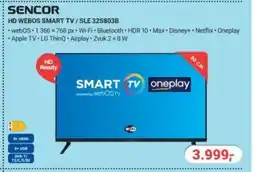 Planeo Elektro SENCOR HD Webos SMART TV/SLE 32S803B nabídka