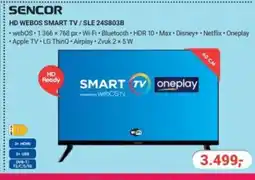Planeo Elektro SENCOR HD Webos Smart TV/SLE 24S803B nabídka