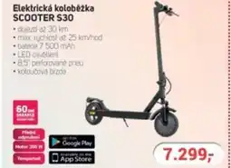 Planeo Elektro Elektrická koloběžka Scooter S30 nabídka