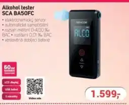 Planeo Elektro Alkohol tester SCA BA50FC nabídka