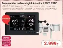 Planeo Elektro Profesionální meteorologická stanice / SWS 9500 nabídka